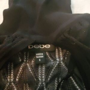 bebe Tops - Babe Black Sleeveless Top bebe Tops - Babe Black Sleeveless Top